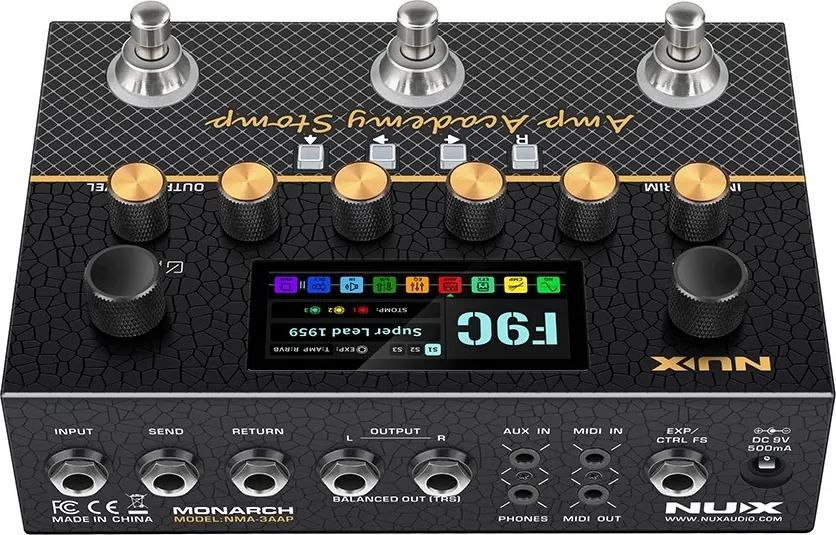 Multiefekt gitarowy Nux Amp Academy Stomp - miniatura