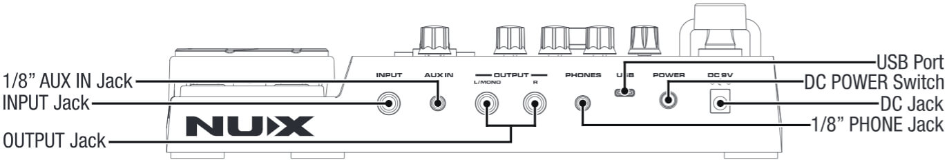 Multiefekt gitarowy Nux MG-400 - miniatura