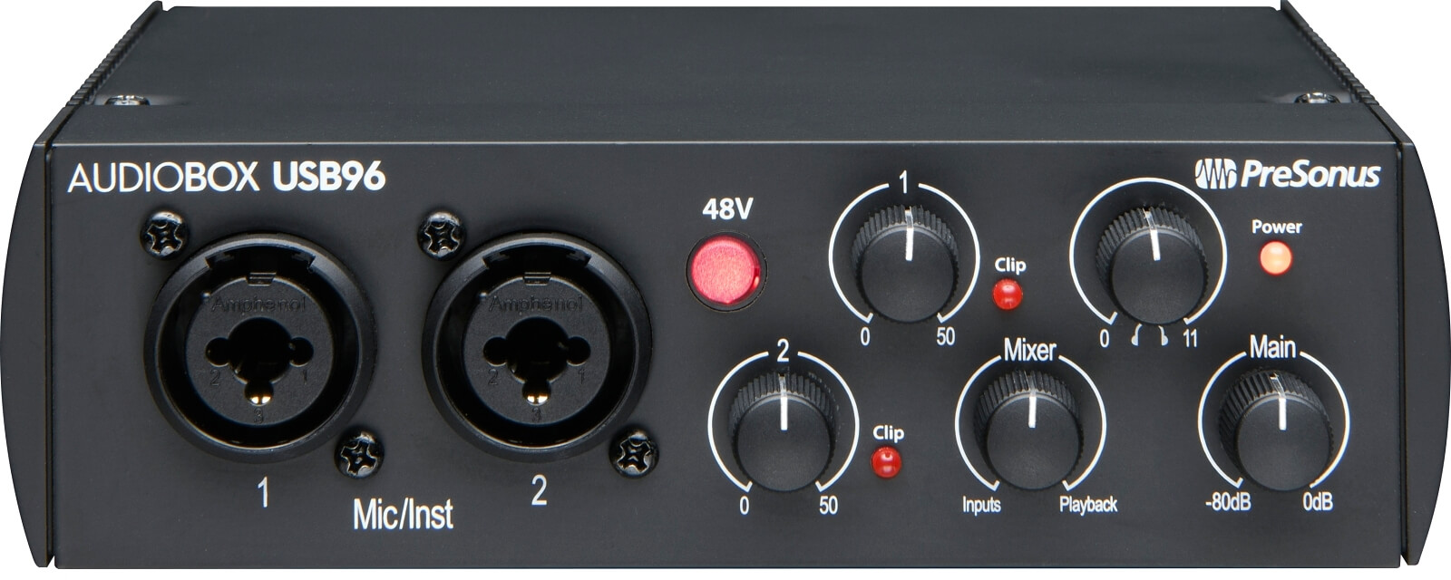 Interfejs audio PreSonus AudioBox USB 96 25th /USB-B - miniatura