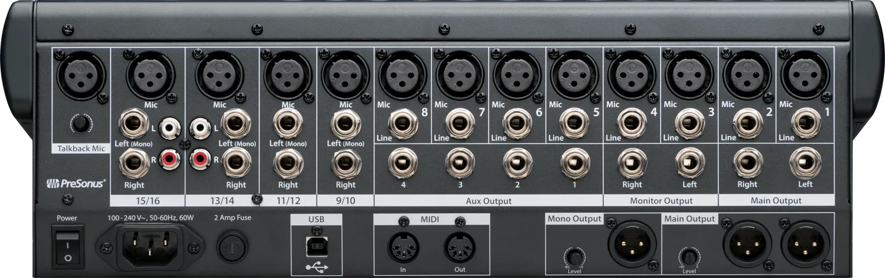 Mikser audio PreSonus StudioLive Mixer 16.0.2 USB - miniatura