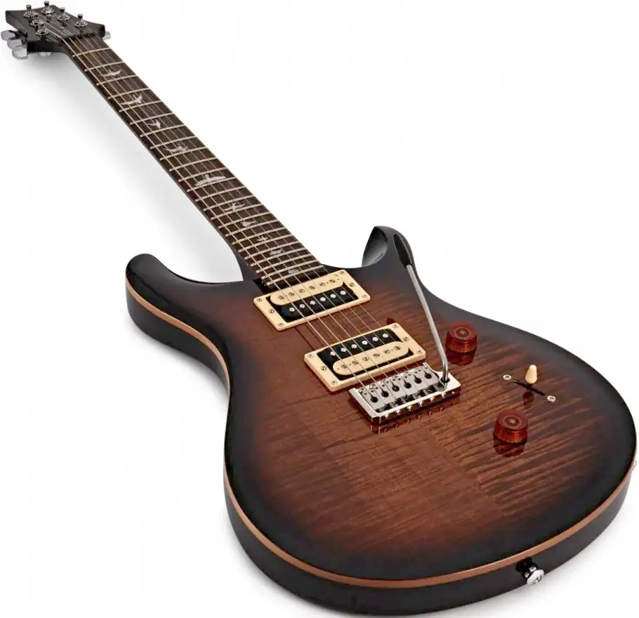 Gitara elektryczna PRS SE Custom 24 Black Gold Burst - miniatura