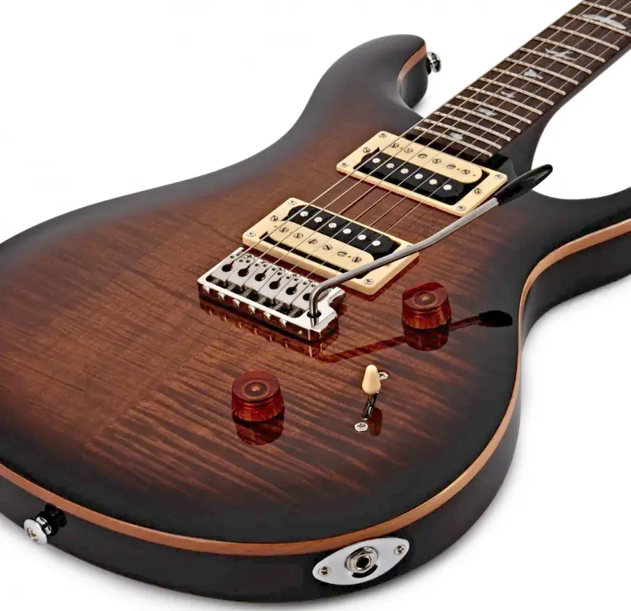 Gitara elektryczna PRS SE Custom 24 Black Gold Burst - miniatura