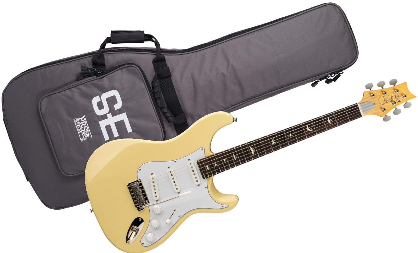 Gitara elektryczna PRS SE Silver Sky Moon White