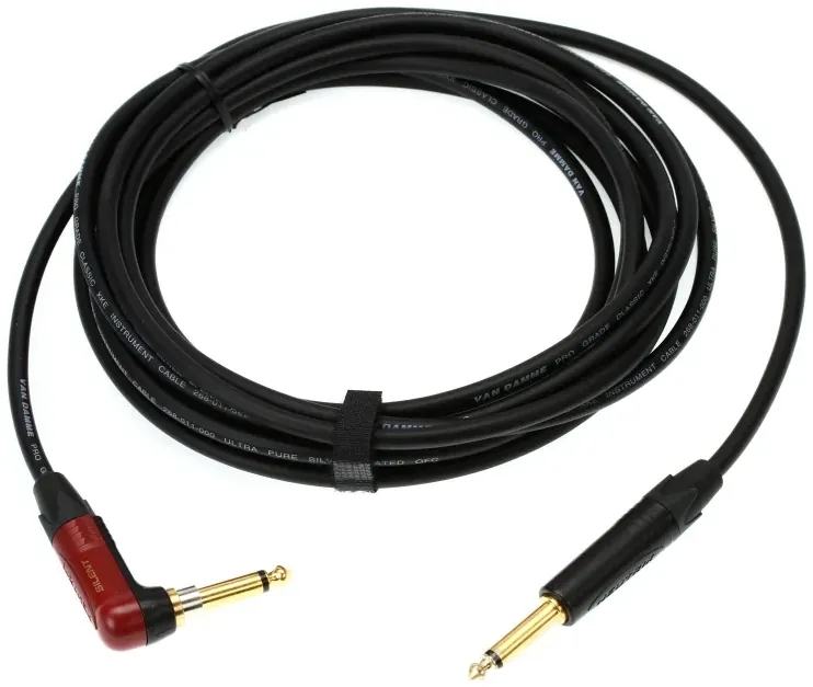 Kabel instrumentalny  PRS Signature 7.62 m Jack - Jack kątowy /do gitary - miniatura