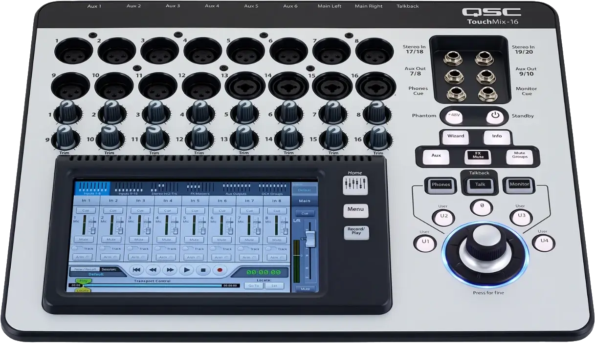 Mikser cyfrowy QSC TouchMix-16 - miniatura