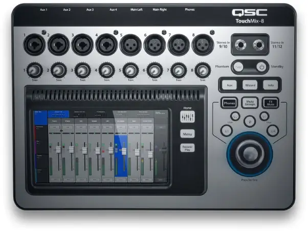 Mikser audio QSC TouchMix-8 - miniatura