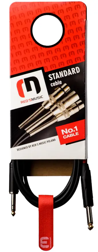 Kabel audio insertowy REDS MUSIC AU1250BX - Jack stereo 6.3 mm / 2x Jack mono 6.3 mm - 5 m - miniatura