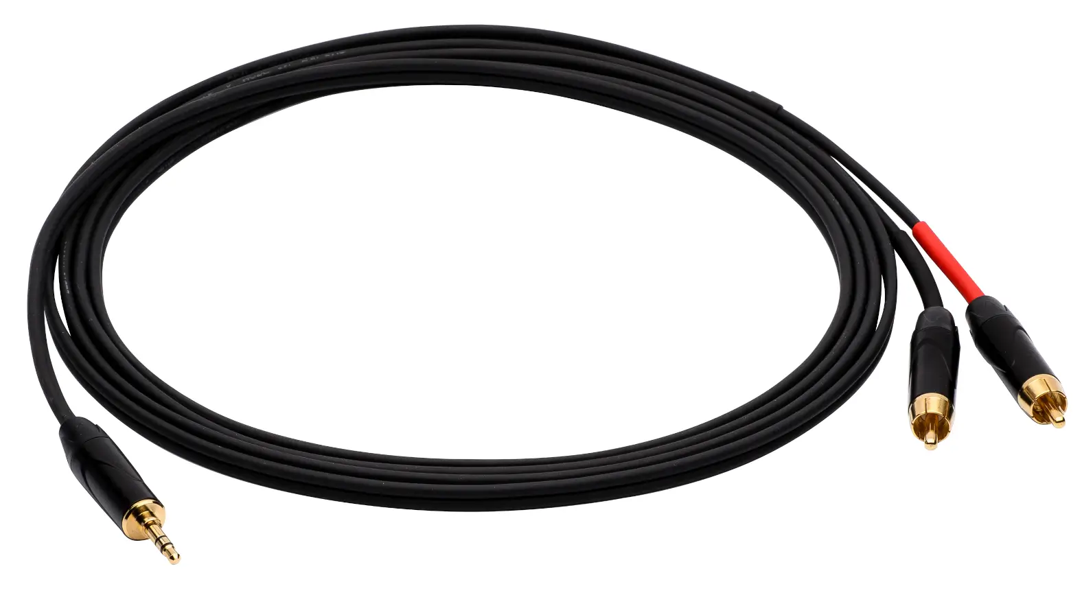 Kabel audio REDS MUSIC AU1630BX - 2x RCA / Jack stereo 3.5mm - 3 m