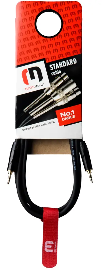 Kabel audio REDS MUSIC AU19100BX - Jack stereo 3.5 mm / Jack stereo 3.5 mm - 10 m - miniatura