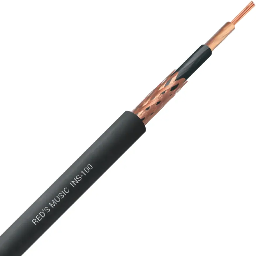 Kabel instrumentalny REDS MUSIC GC0220C JACK-JACK KĄTOWY 2m /do gitary - miniatura