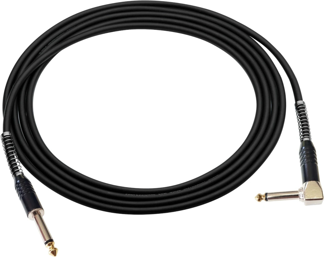 Kabel instrumentalny REDS MUSIC GC0270C JACK-JACK KĄTOWY 7m /do gitary