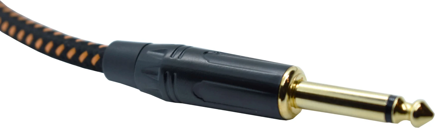 Kabel instrumentalny REDS MUSIC GCF1260BO JACK-JACK KĄTOWY 6m /do gitary - miniatura