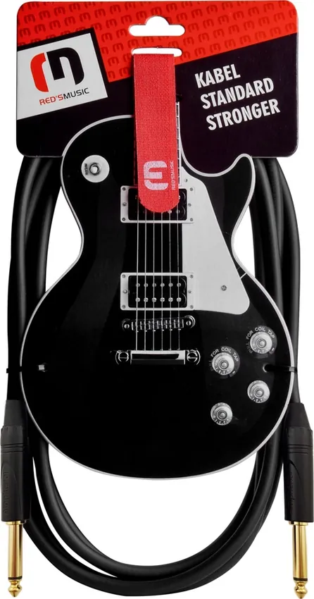 Kabel instrumentalny REDS MUSIC GCSA1130 STRONGER Jack - Jack 3m /do gitary - miniatura