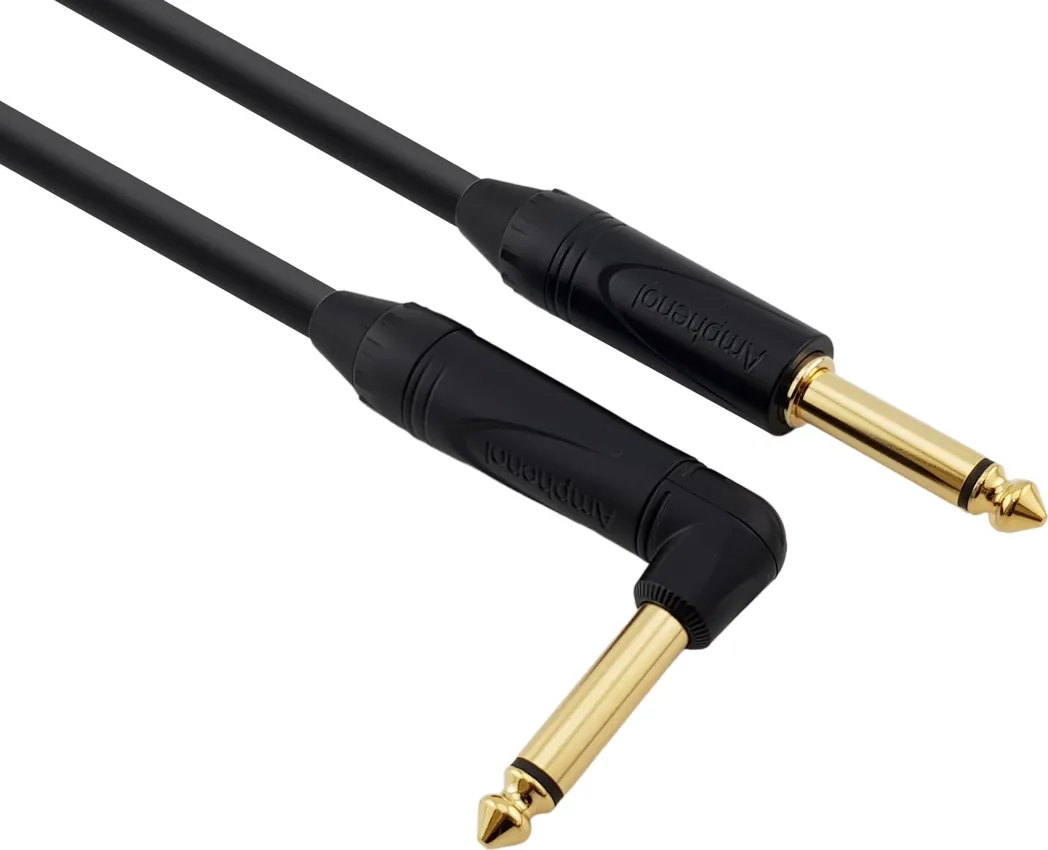Kabel instrumentalny REDS MUSIC GCSA1270 STRONGER Jack - Jack kątowy 7m /do gitary - miniatura