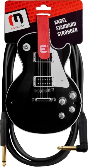Kabel instrumentalny REDS MUSIC GCSA1290 STRONGER Jack - Jack kątowy 9m /do gitary