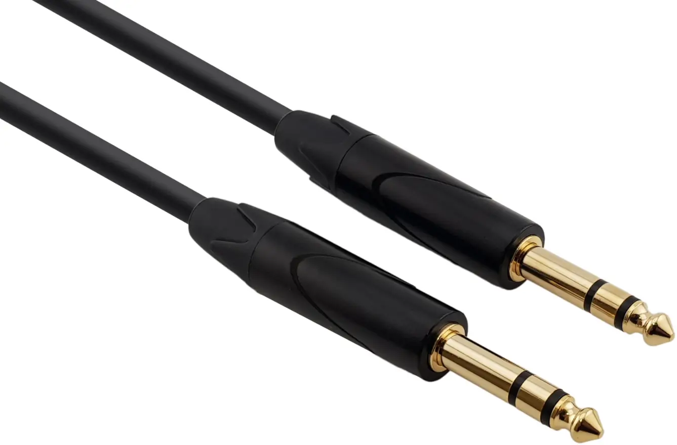 Kabel mikrofonowy REDS MUSIC MC1615BX - 1.5 m / jack stereo 6.3 mm - jack stereo 6.3 mm STANDARD