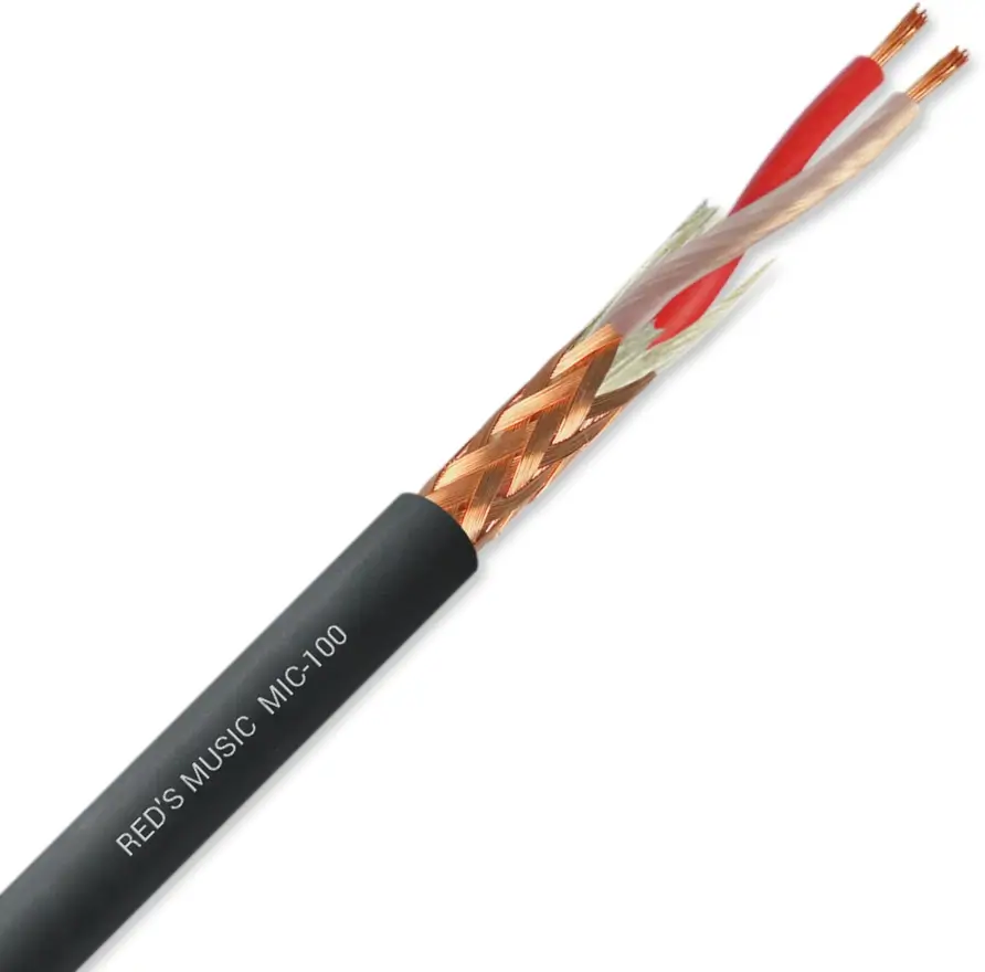 Kabel mikrofonowy REDS MUSIC MC1615BX - 1.5 m / jack stereo 6.3 mm - jack stereo 6.3 mm STANDARD - miniatura