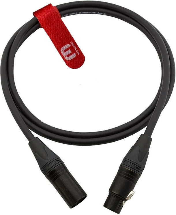 Kabel XLR mikrofonowy REDS MUSIC MCN2190- XLR M - XLR F - 9 m - miniatura