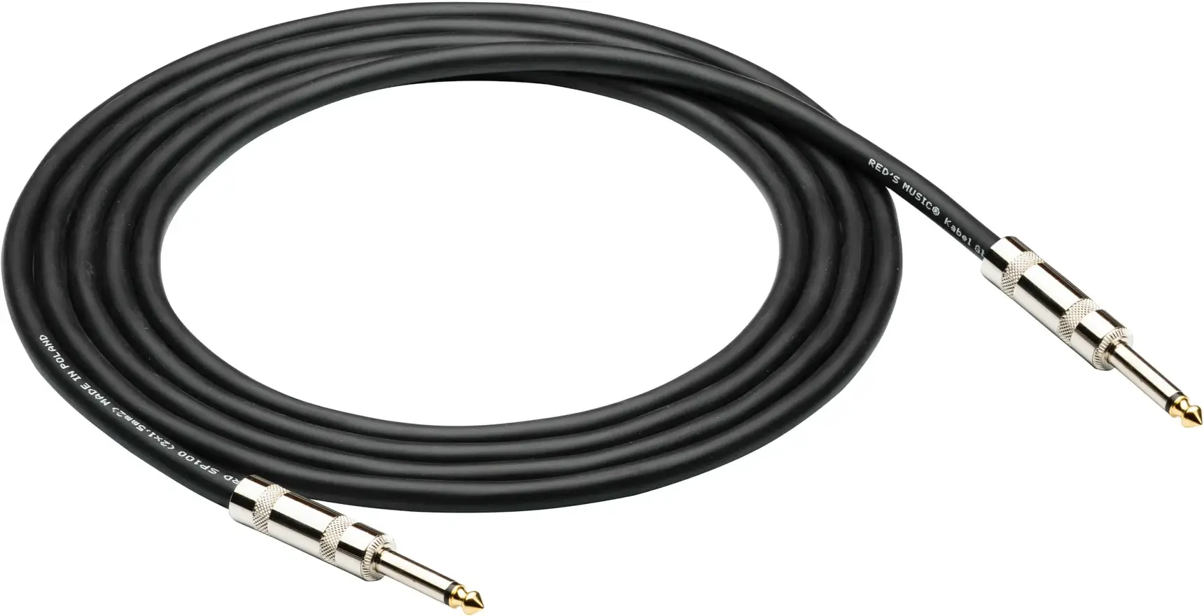 Kabel kolumnowy głośnikowy REDS MUSIC SP11100 Jack - Jack 10m