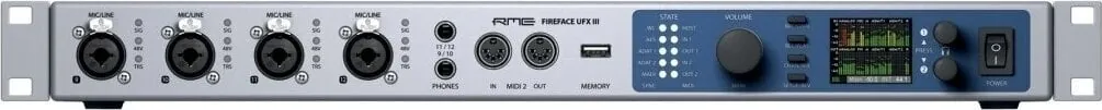 Interfejs audio RME Fireface UFX III /USB - miniatura