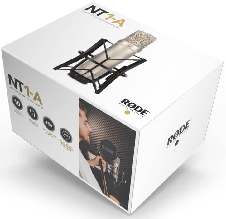 Mikrofon pojemnościowy RODE NT1-A Kit - miniatura