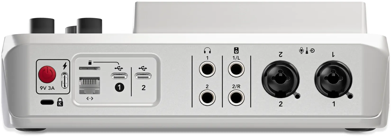 Konsola RODE RODECaster Duo White /Studio produkcji audio - miniatura