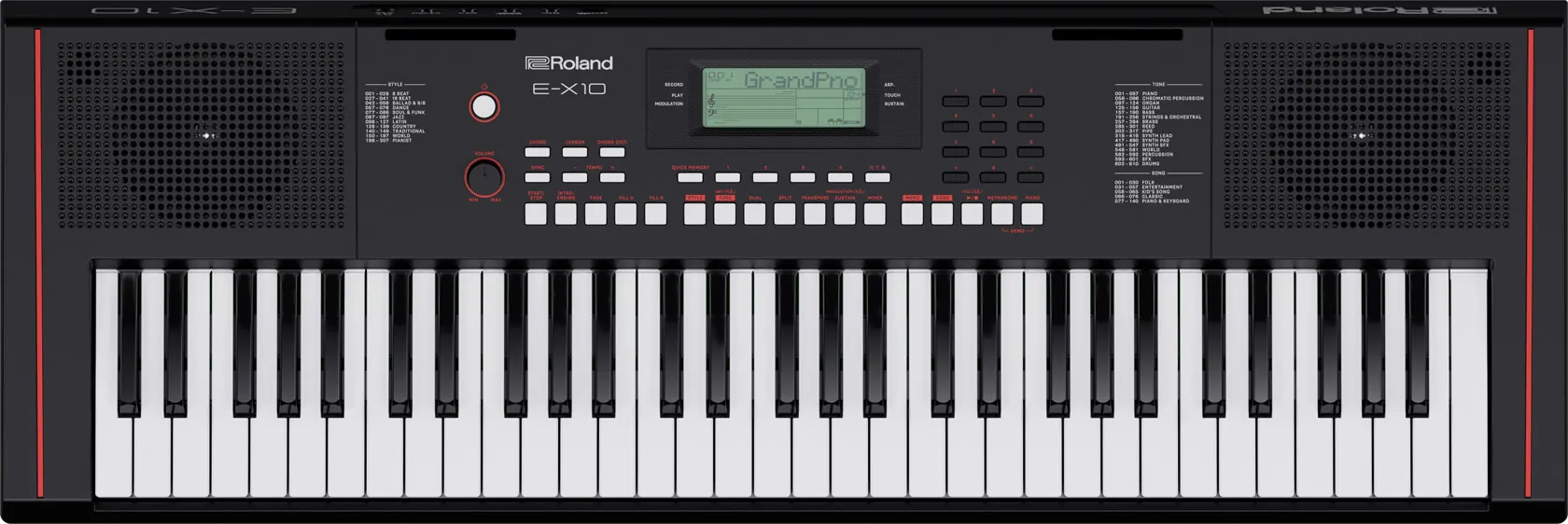 Keyboard Roland E-X10 - miniatura