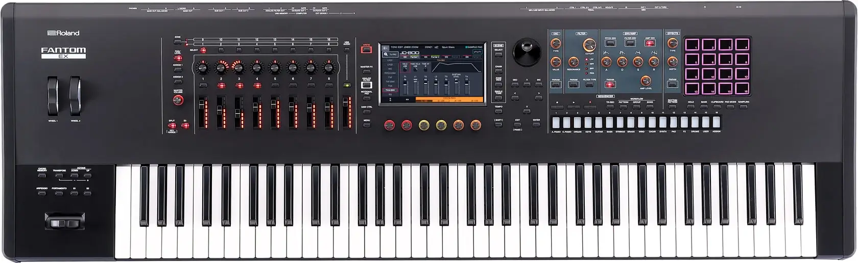 Syntezator Roland FANTOM 7 EX /Stacja robocza - miniatura