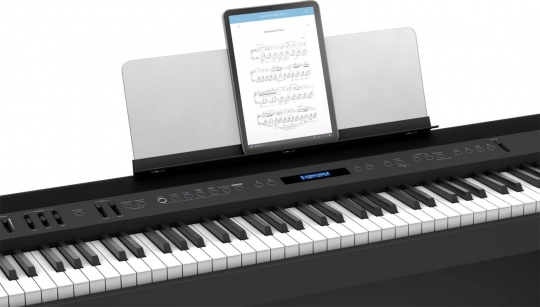 Pianino cyfrowe Roland FP-60X BK - miniatura