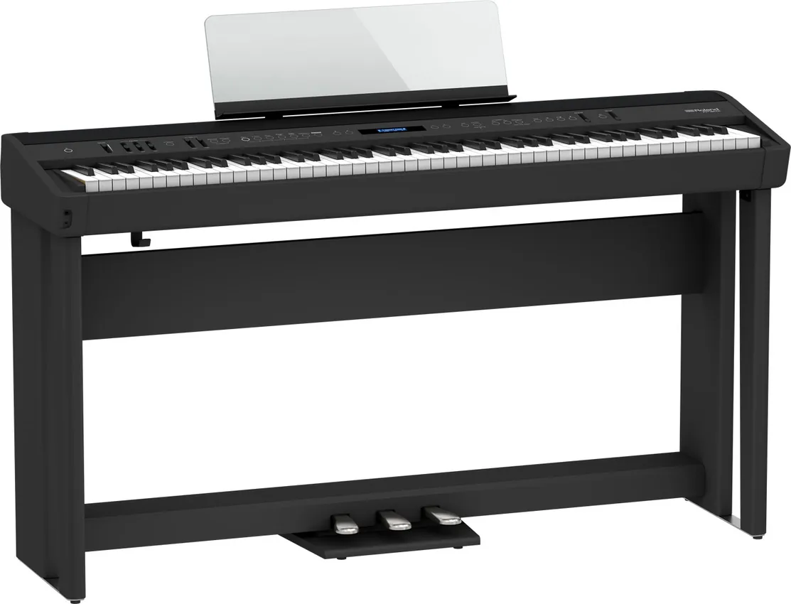 Pianino cyfrowe Roland FP-90X BK + NOGI + LISTWA