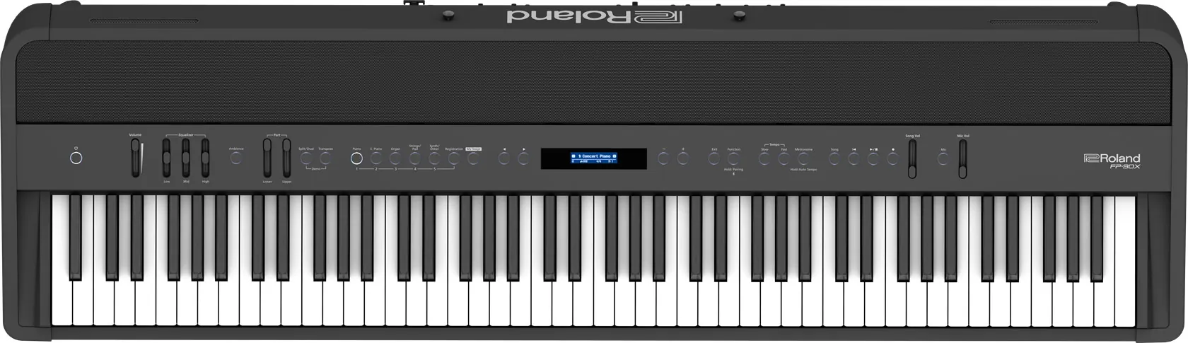 Pianino cyfrowe Roland FP-90X BK + NOGI + LISTWA - miniatura