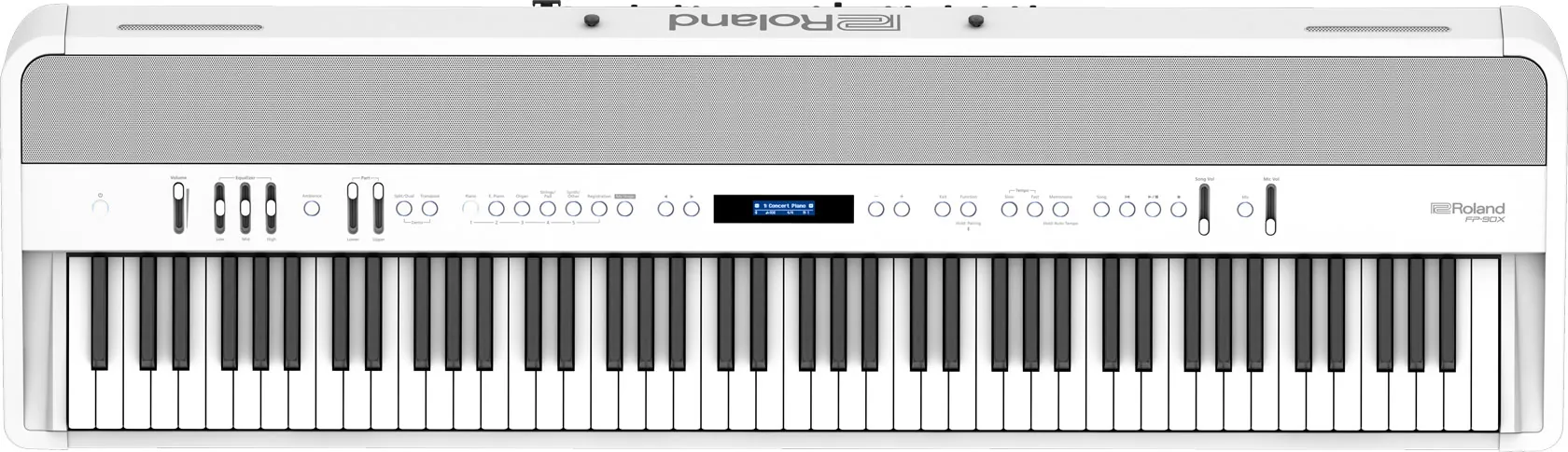 Pianino cyfrowe Roland FP-90X WH + NOGI - miniatura