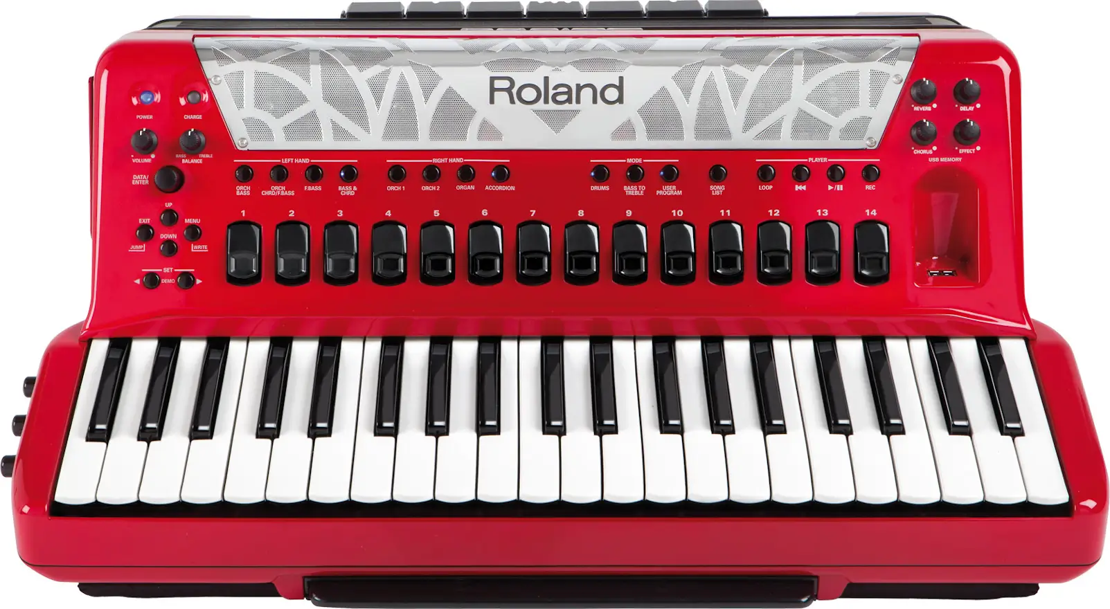 Akordeon cyfrowy Roland FR-8x RD - miniatura