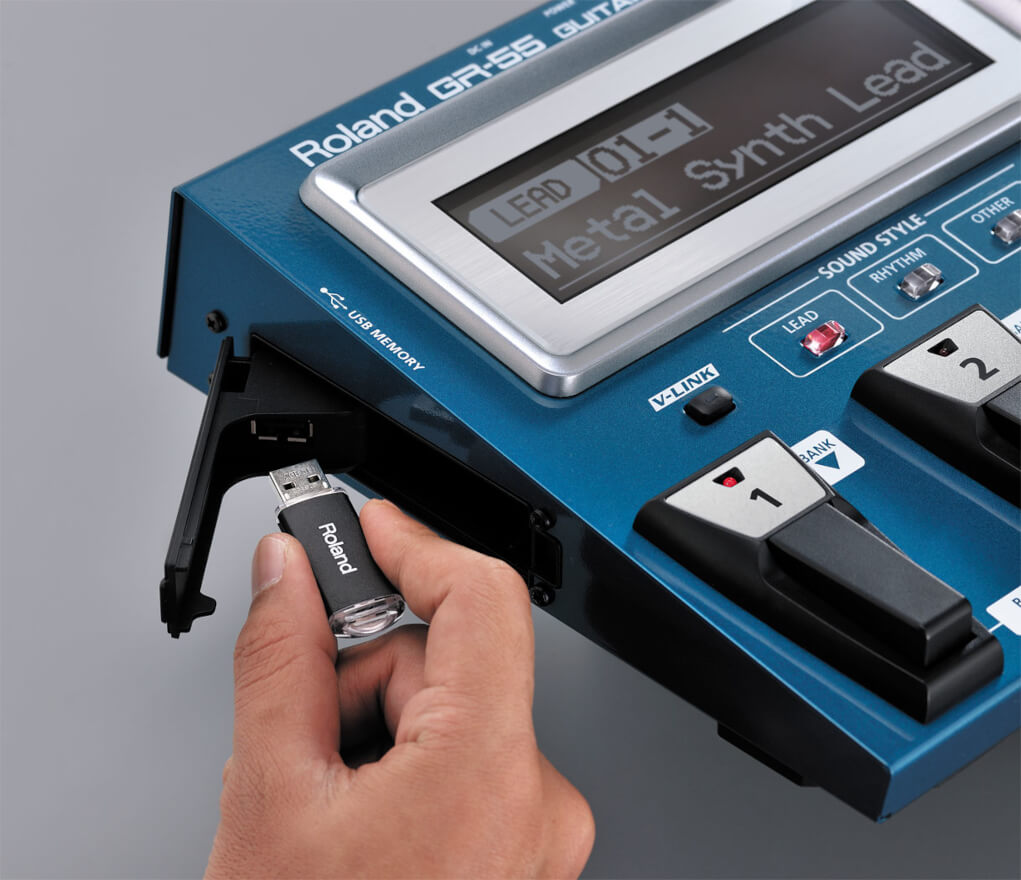 Syntezator gitarowy Roland GR-55S BK - miniatura