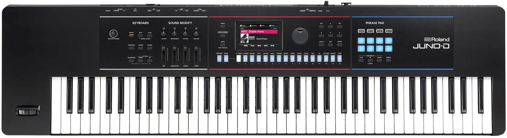 Syntezator Roland JUNO-D7 - miniatura