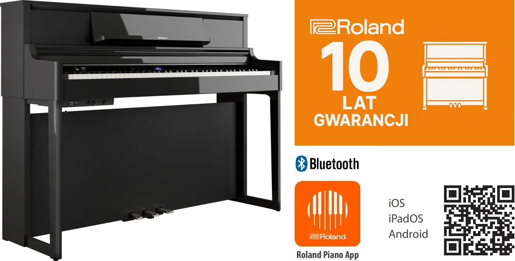 Pianino cyfrowe Roland LX-5 PE