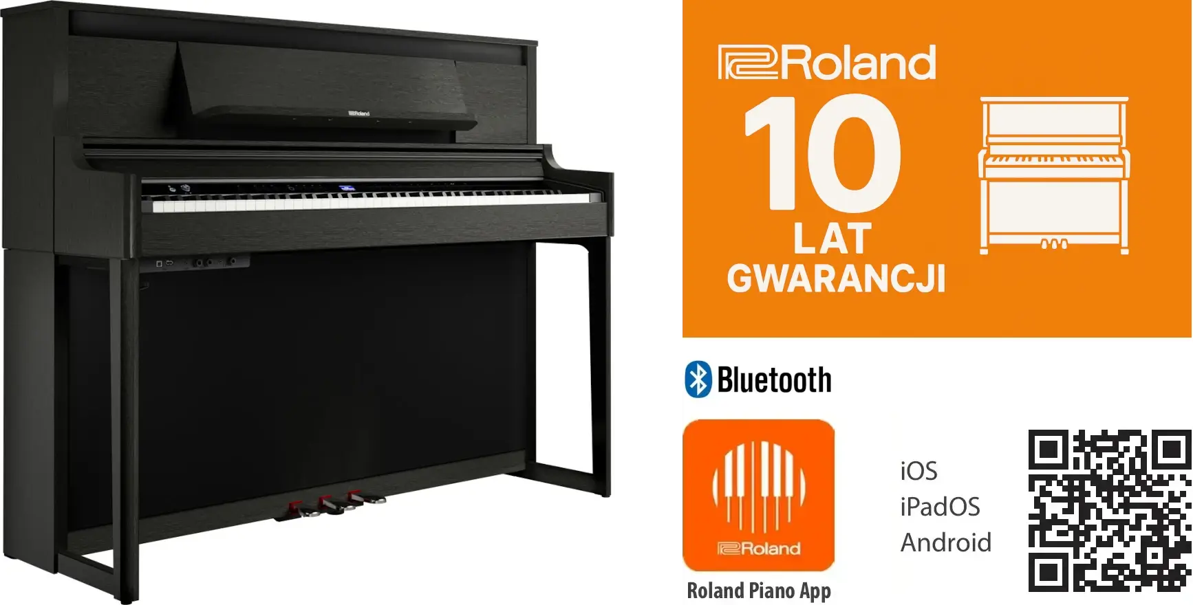Pianino cyfrowe Roland LX-6 CH