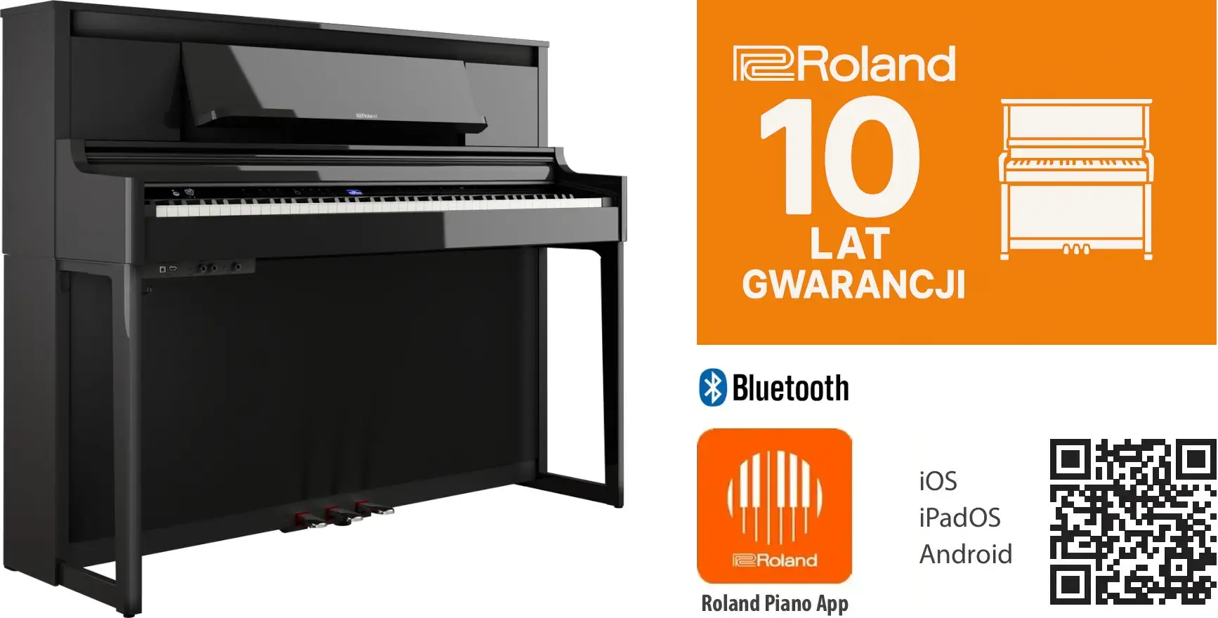 Pianino cyfrowe Roland LX-6 PE