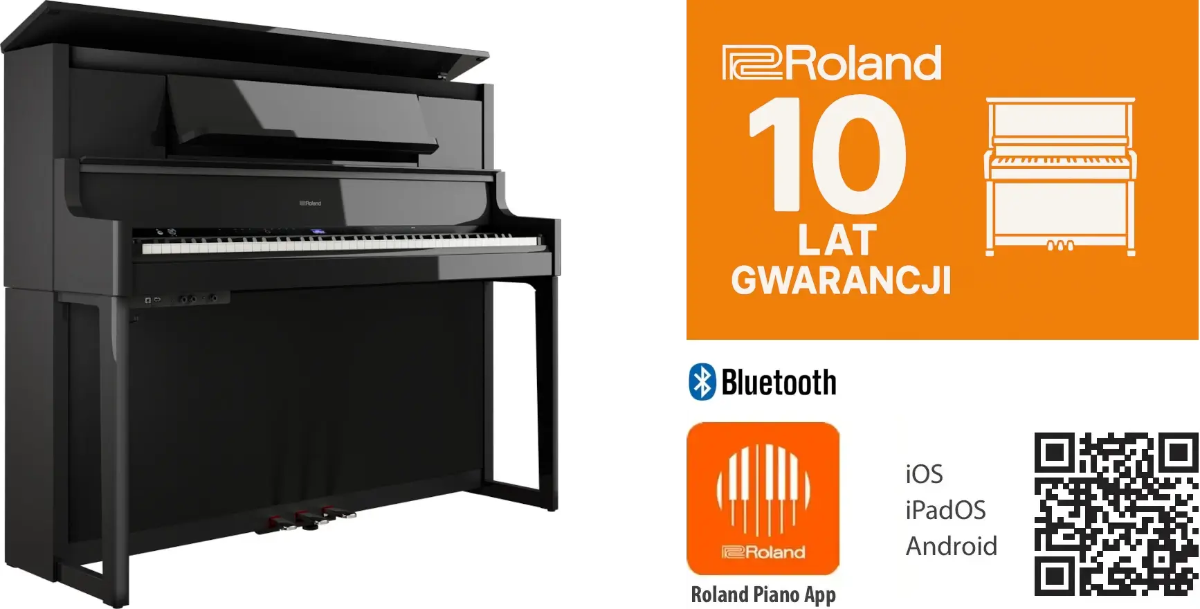 Pianino cyfrowe Roland LX-9 PE