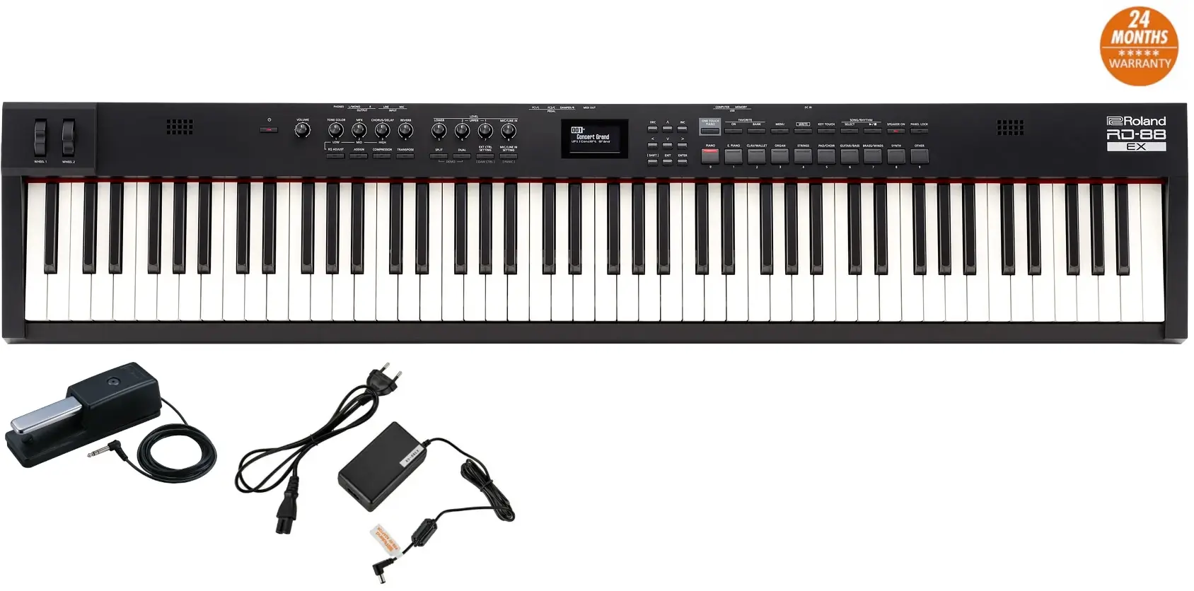 Pianino cyfrowe Roland RD-88 EX /Przenośne