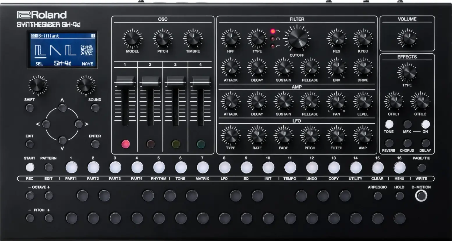 Syntezator Roland SH-4d