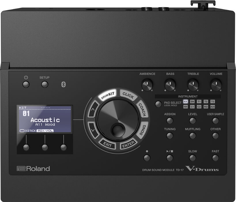 Perkusja elektroniczna Roland TD-17KVX2 + MDS-COM - miniatura