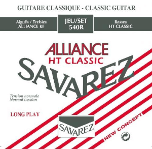 Struny do gitary klasycznej SAVAREZ 540R Alliance Red 