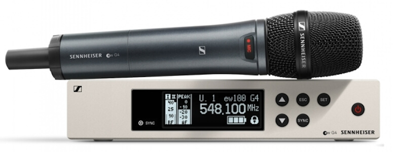 Mikrofon bezprzewodowy SENNHEISER EW 100 G4-835-S-G (566-608 MHz)