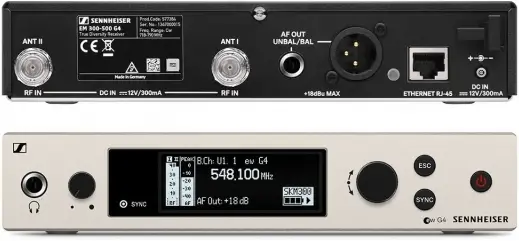 System bezprzewodowy SENNHEISER EW 300 G4-BASE SK-RC-DW - miniatura