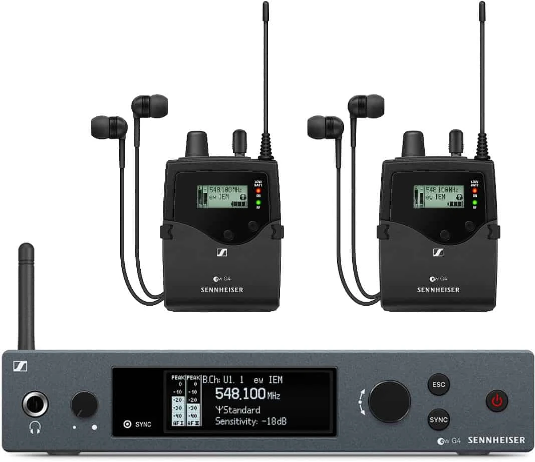 Odsłuch bezprzewodowy SENNHEISER EW IEM G4 Twin E-Band