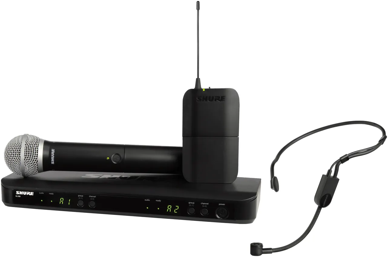 Mikrofon bezprzewodowy SHURE BLX1288/P31 S8 (823-832 MHz)