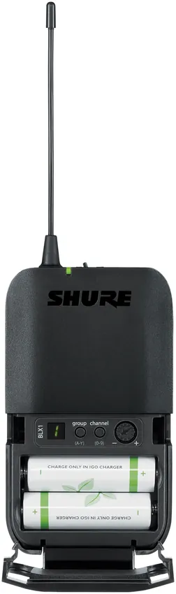 Mikrofon bezprzewodowy SHURE BLX14E/P31 H8E (518-542 MHz) - miniatura