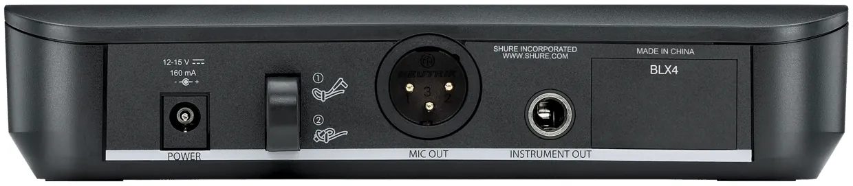 Mikrofon bezprzewodowy SHURE BLX24E/B58 H8E (518-542 MHz) - miniatura