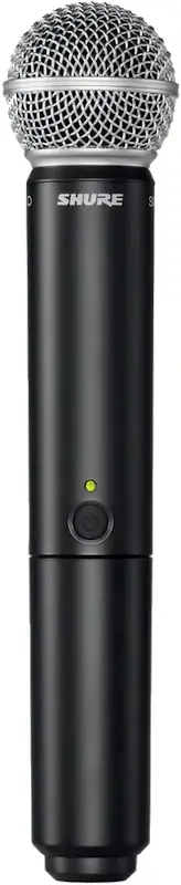 Mikrofon bezprzewodowy SHURE BLX288/SM58 S8 (823-832 MHz) - miniatura